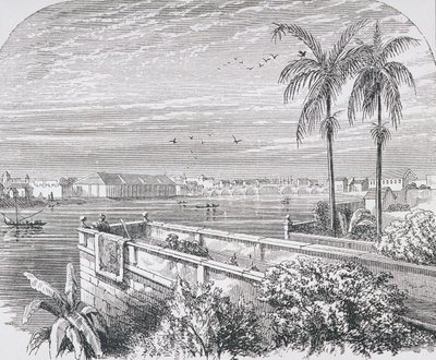Manila, Philippinen, aus 